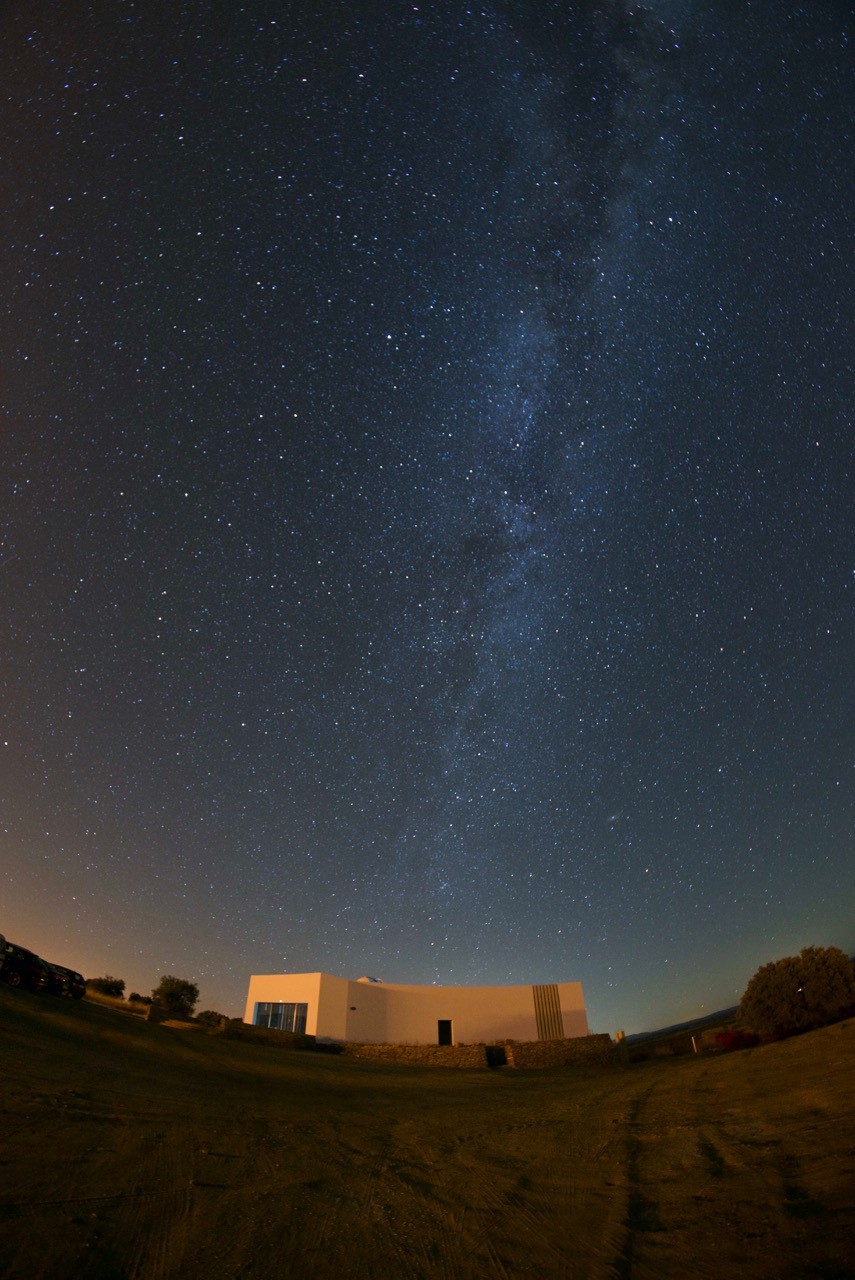 Observações noturnas no Observatório do Lago Alqueva