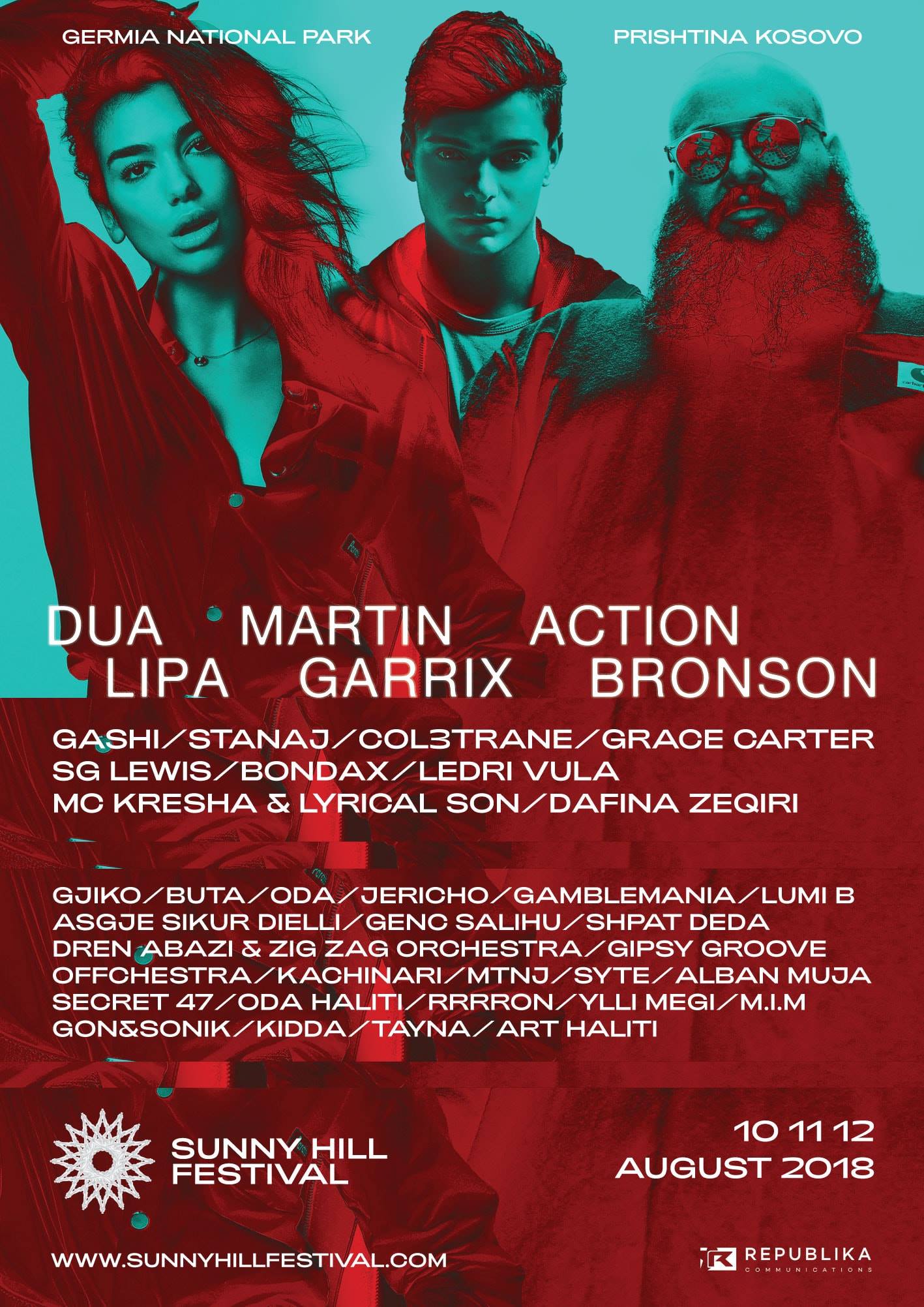Summer festival gets together music galactic stars Dua Lipa, Action Bronson & Martin Garrix, with Last2ticket event management tools.