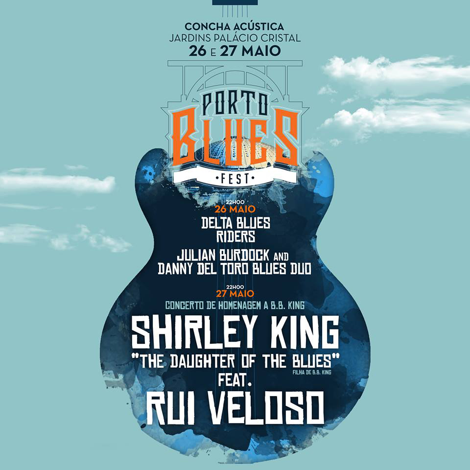 Porto Blues Fest homenageia B.B.King pela voz de Shirley King e Rui Veloso